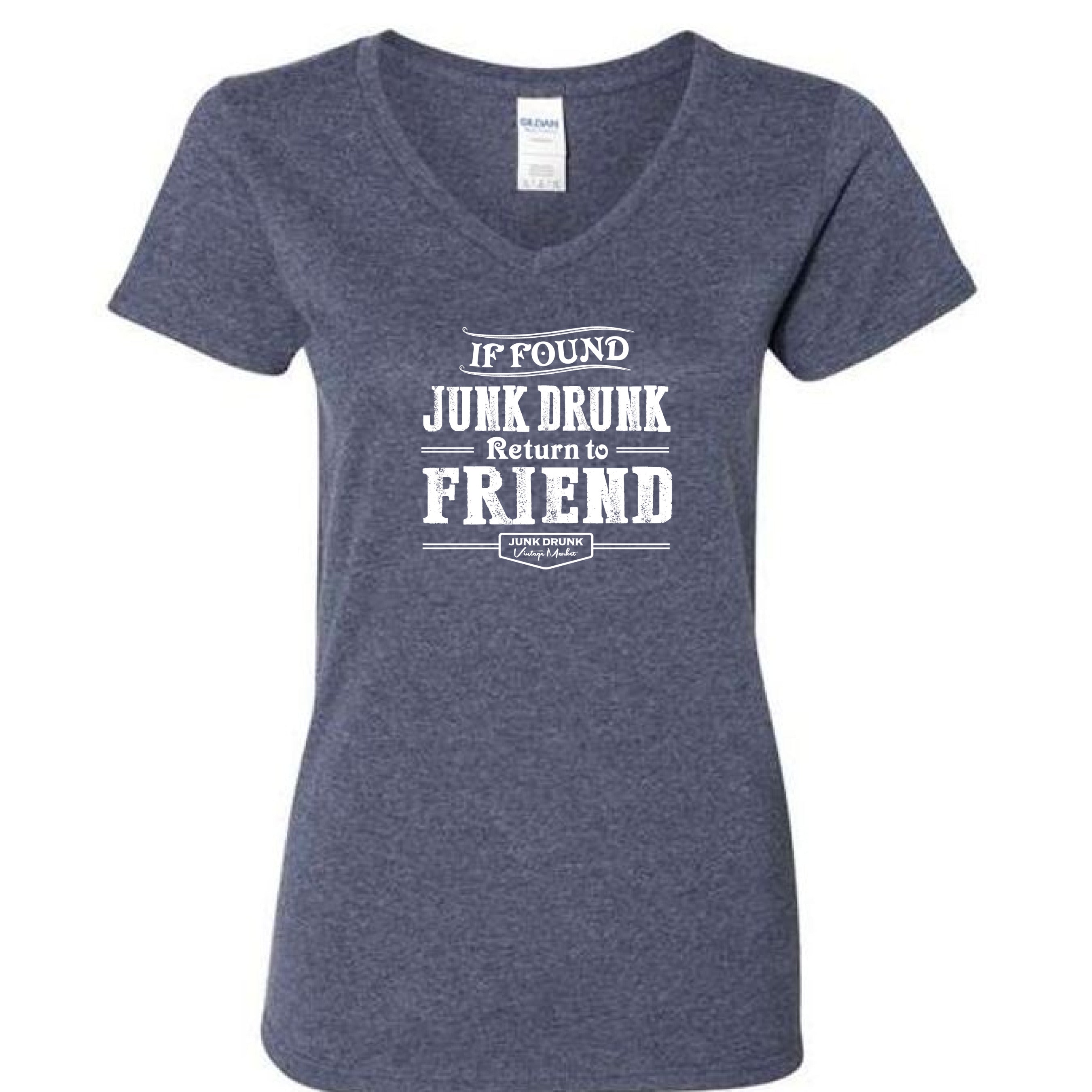 Heather Navy - FRONT